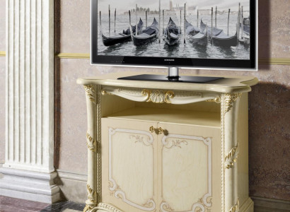 tv Sideboard rtv Wohnzimmer Design Regal Beige Holz Regale Lowboard Italien Neu